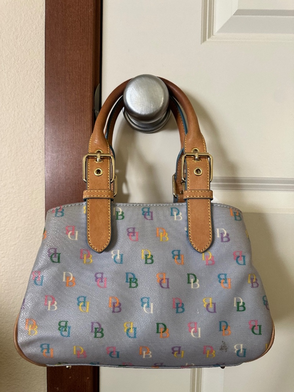 Dooney & Bourke periwinkle, multicolor it bag